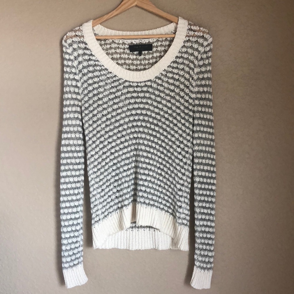 Rag & Bone Open Weave Sweater